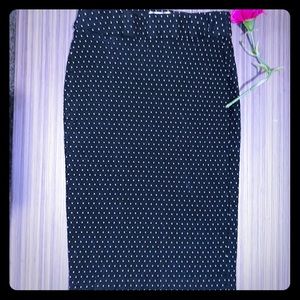 😎🔥SALE- EllePolka Dot Printed Pencil Skirt.